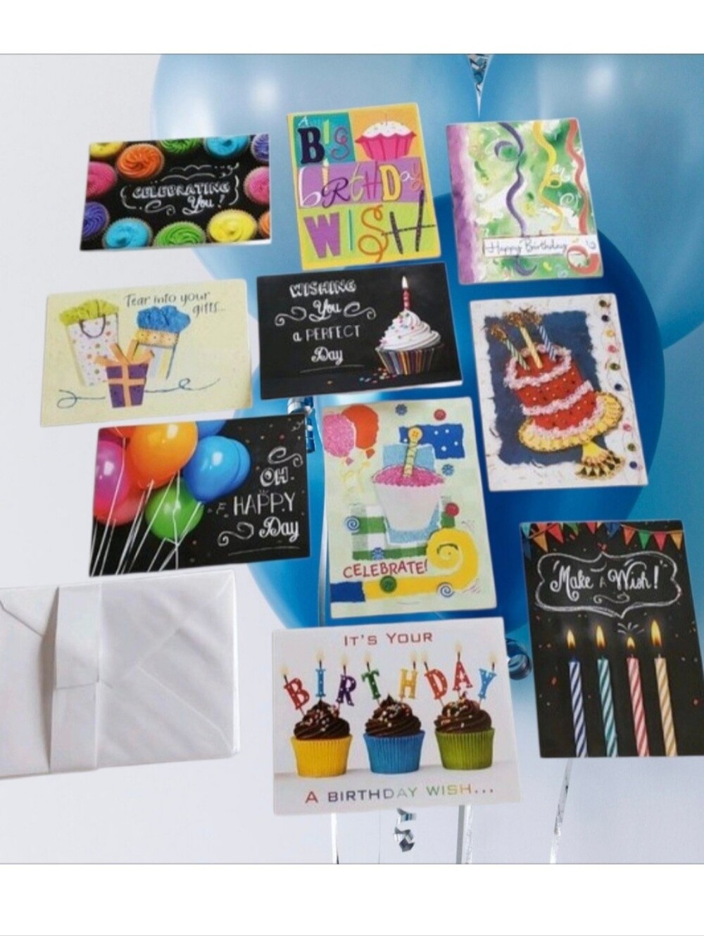 Current Birthday Greeting Cards 10 pack